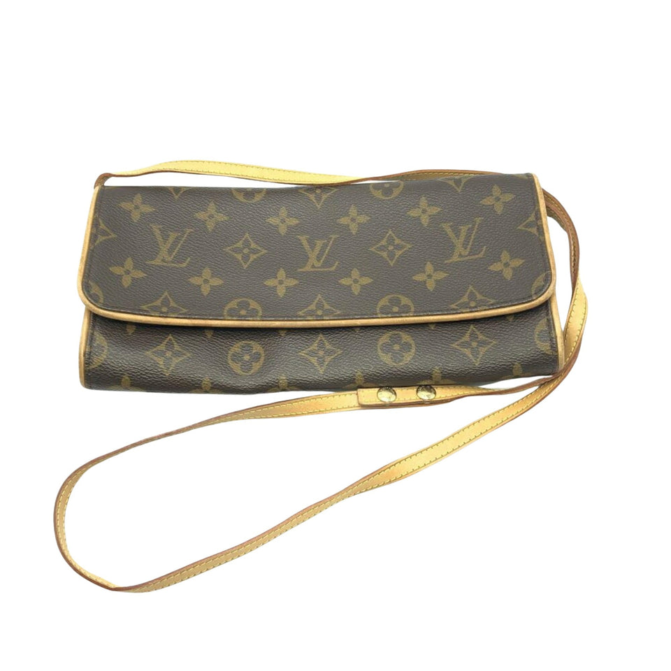 Louis Vuitton Twin  Canvas Clutch Bag