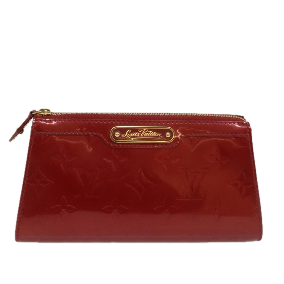 Louis Vuitton Cosmetic Pouch  Patent Leather Clutch Bag