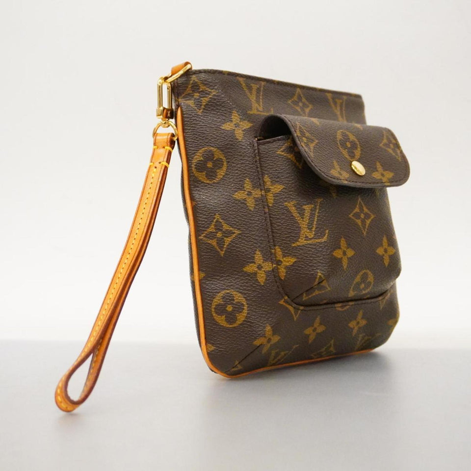 Louis Vuitton Partition  Canvas Clutch Bag