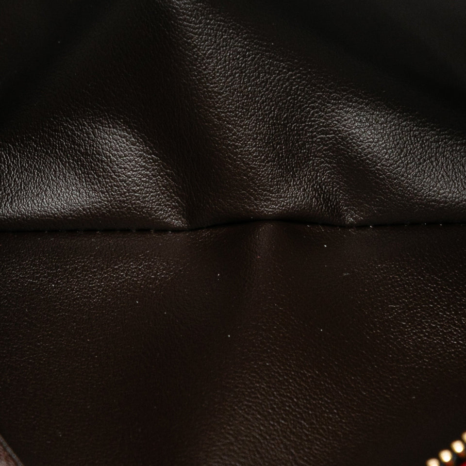 Brown Louis Vuitton Monogram Emilie Wallet