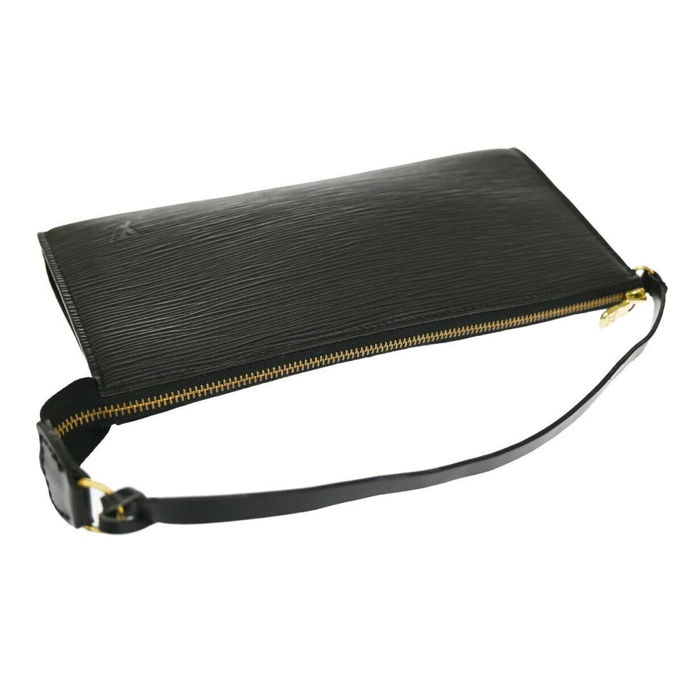 Louis Vuitton Pochette Accessoires  Leather Clutch Bag