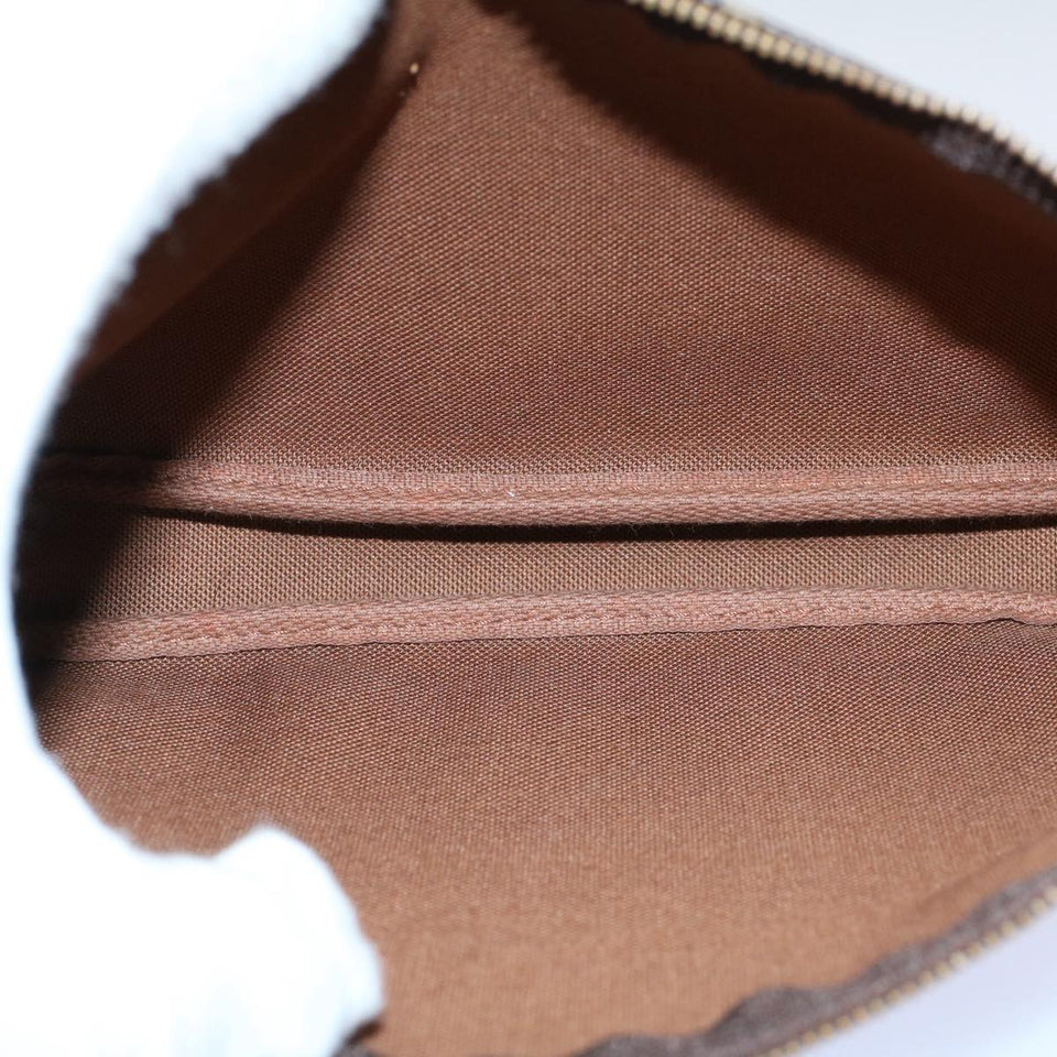 Louis Vuitton Pochette Accessoire  Canvas Clutch Bag