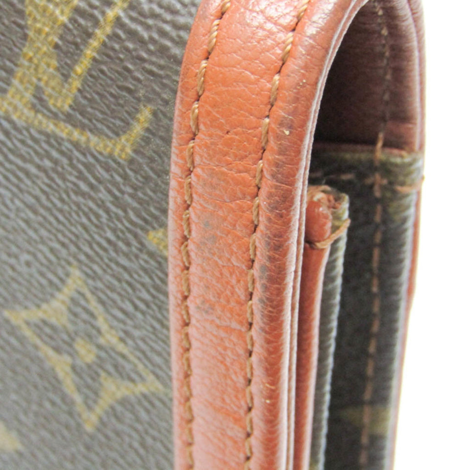 Louis Vuitton Pochette Dame  Canvas Clutch Bag