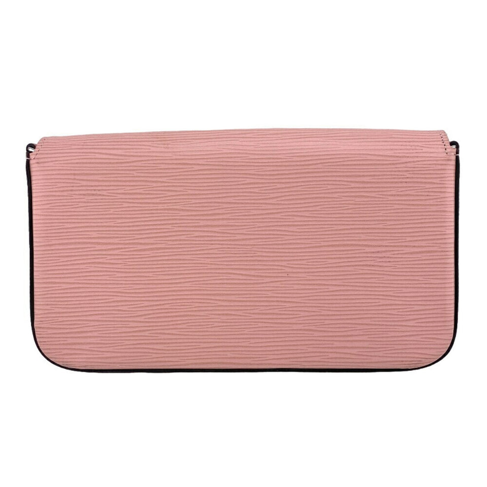 Louis Vuitton Felicie  Leather Clutch Bag
