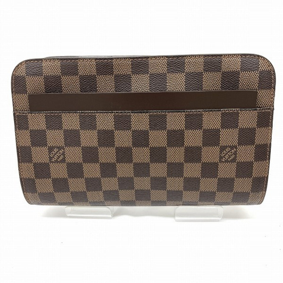 Louis Vuitton Saint Louis  Canvas Clutch Bag