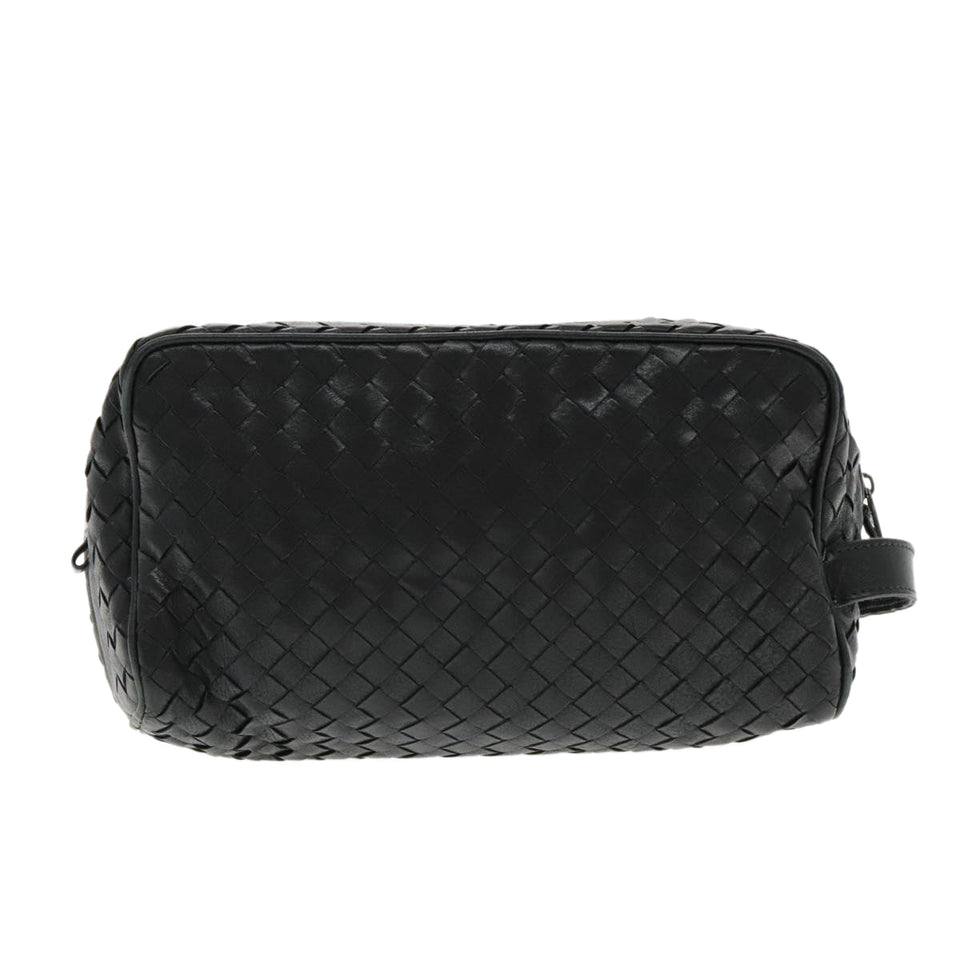 Bottega Veneta Intrecciato  Leather Clutch Bag