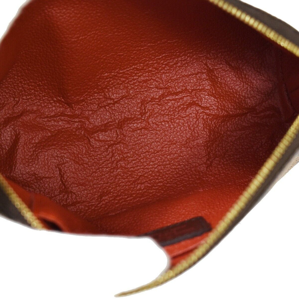 Louis Vuitton Cosmetic Pouch  Canvas Clutch Bag