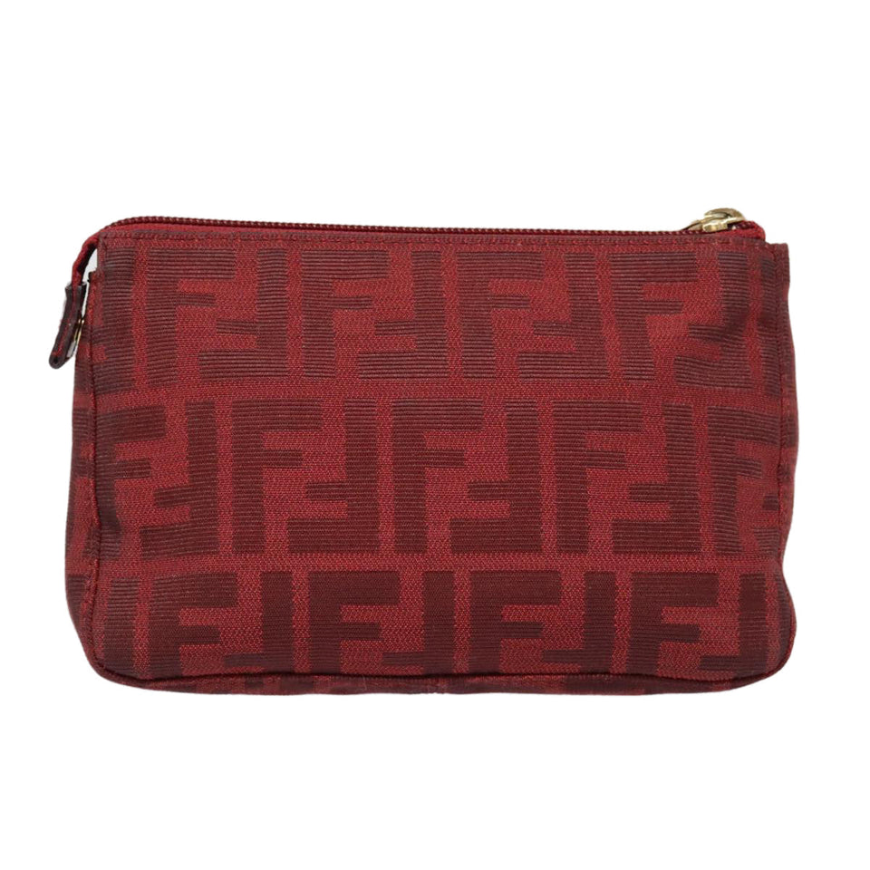 Fendi  Canvas Clutch Bag