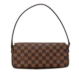 Louis Vuitton Damier Recoleta Handbag N51299 Brown PVC Leather  Louis Vuitton