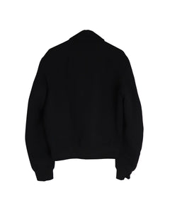 Dior Zipped Jacket in Black Virgin Wool
