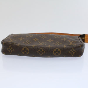 Louis Vuitton Pochette Accessoire  Canvas Clutch Bag
