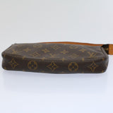Louis Vuitton Pochette Accessoire  Canvas Clutch Bag