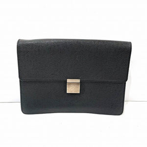 Louis Vuitton Selenga  Leather Clutch Bag