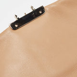 Dior Beige Cannage Patent Leather Miss Dior Promenade Chain Pouch