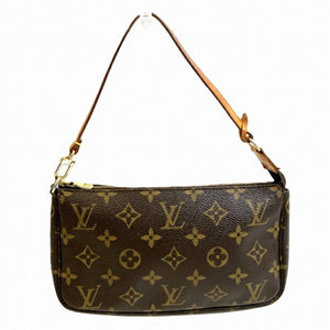 Louis Vuitton Pochette Accessoires  Canvas Clutch Bag
