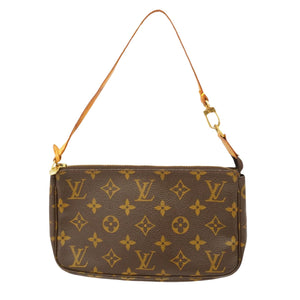 Louis Vuitton Pochette Accessoires  Canvas Clutch Bag