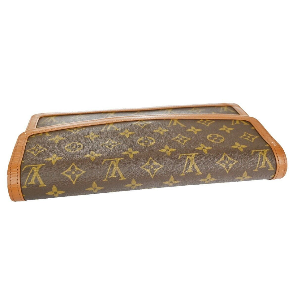 Louis Vuitton Pochette Dame  Canvas Clutch Bag