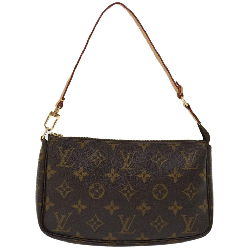 Louis Vuitton Pochette Accessoires  Canvas Clutch Bag