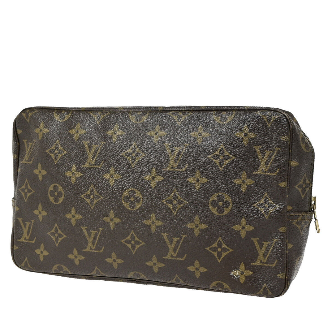 Louis Vuitton Trousse Toilette 28  Canvas Clutch Bag