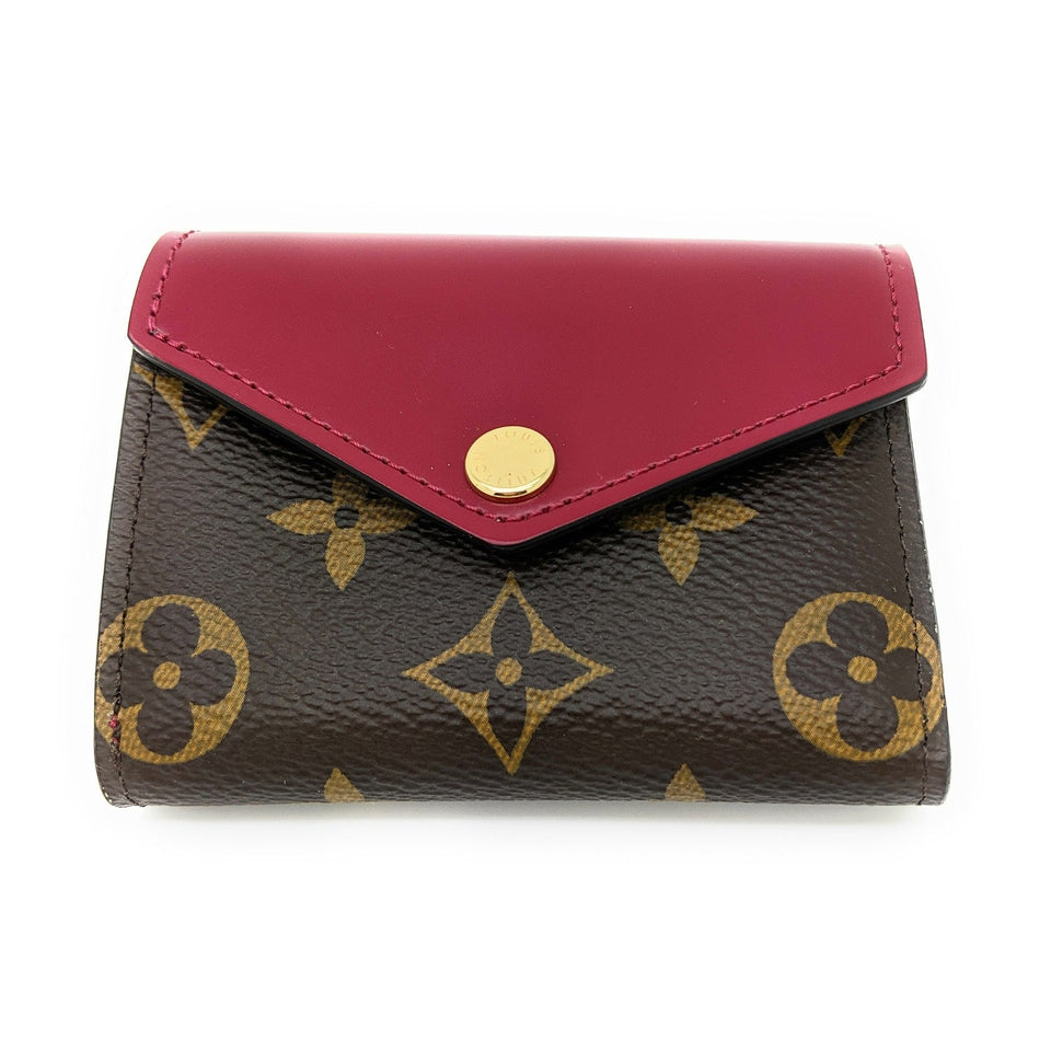 Louis Vuitton 2018 Monogram Zoé Fuchsia Wallet