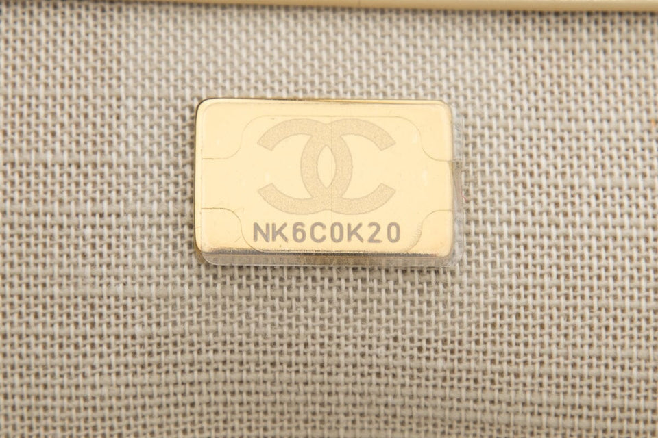Chanel Gold Handbag Large Deauville Tote NWT