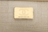 Chanel Gold Handbag Large Deauville Tote NWT