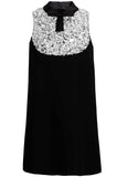 PRADA Crystal Embellished Dress Black