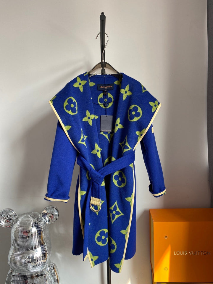 Luxury Louis Vuitton  Wrap Coat 038