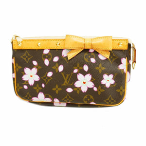Louis Vuitton Pochette Accessoires  Leather Clutch Bag
