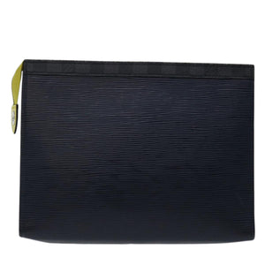 Louis Vuitton Pochette Voyage  Leather Clutch Bag