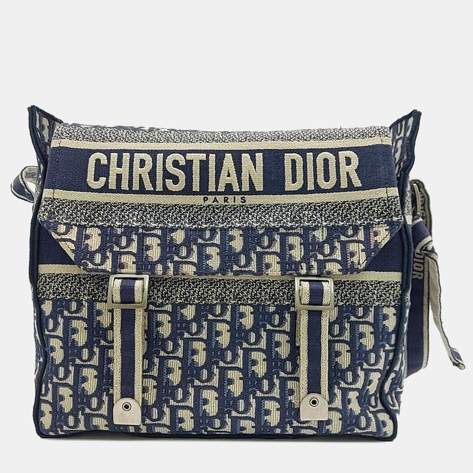 Christian Oblique Diorcamp Messenger Bag