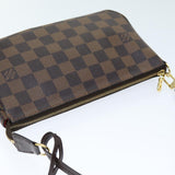 Louis Vuitton Pochette Accessoires  Canvas Clutch Bag
