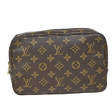 Louis Vuitton Trousse Toilette 28  Canvas Clutch Bag