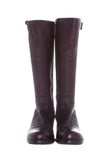 Prada Sport Brown Leather Riding Boots SZ 40