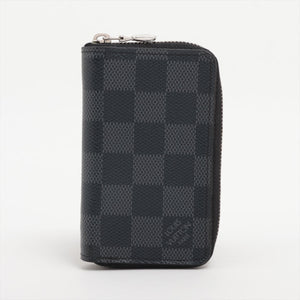 Louis Vuitton Damier Graphite Zippy Coinpace N63076 Coinpace