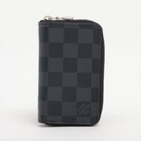 Louis Vuitton Damier Graphite Zippy Coinpace N63076 Coinpace