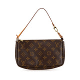 Brown Louis Vuitton Monogram Pochette Accessoires Shoulder Bag