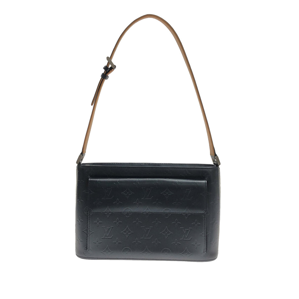 LOUIS VUITTON Monogram Mat Alston Shoulder Bag