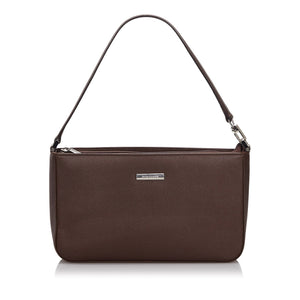 Burberry Brown Dark Others Leather Baguette United Kingdom