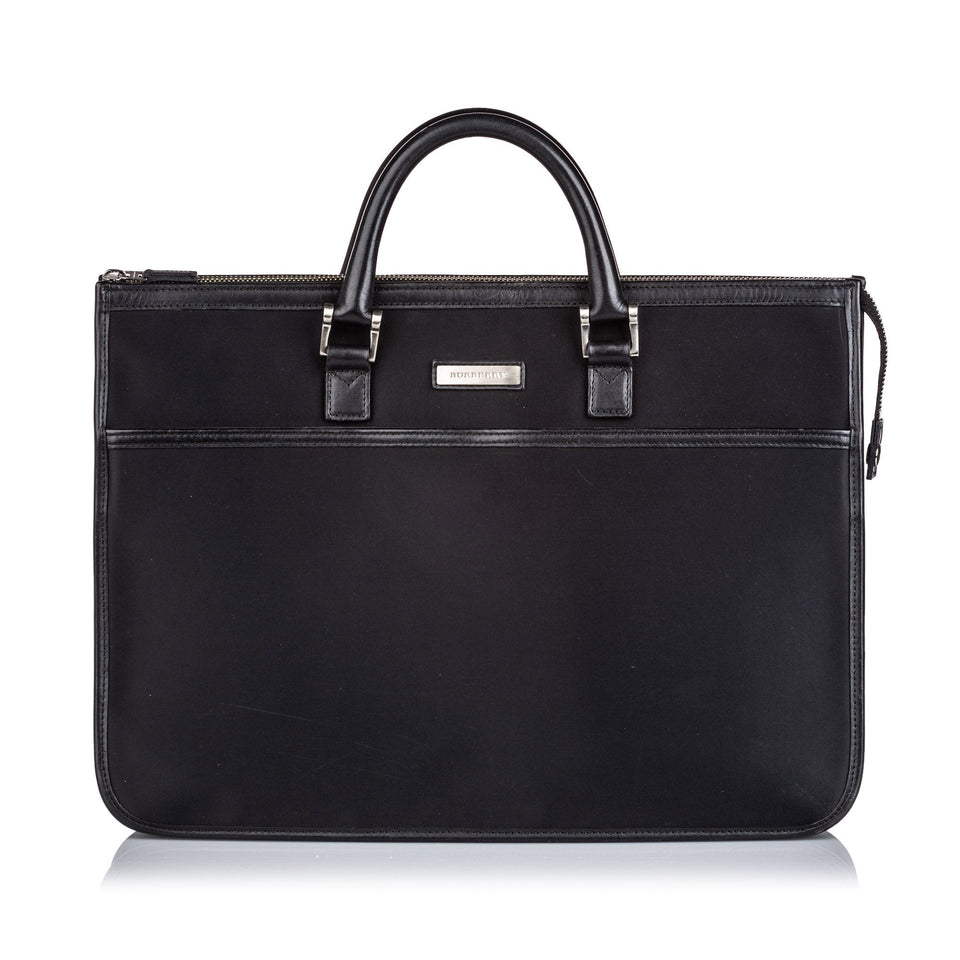 Burberry Black Nylon Fabric Briefcase UNITED KINGDOM
