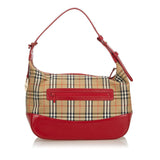 Burberry Brown Haymarket Check Canvas Shoulder Bag United Kingdom