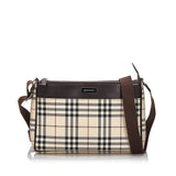 Burberry Brown House Check Canvas Crossbody Bag United Kingdom