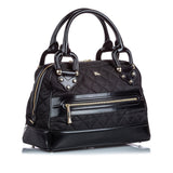 Burberry Black Nylon Fabric Quilted Manor Handbag United Kingdom