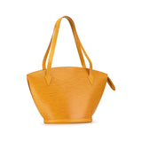Yellow Louis Vuitton Epi Saint Jacques GM Long Strap Tote Bag