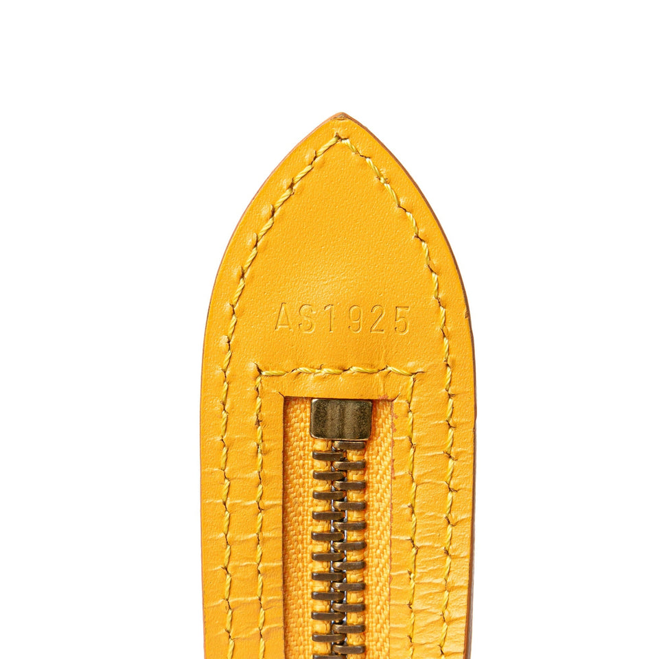 Yellow Louis Vuitton Epi Saint Jacques GM Long Strap Tote Bag