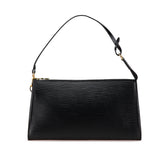 Black Louis Vuitton Epi Pochette Accessoires Shoulder Bag