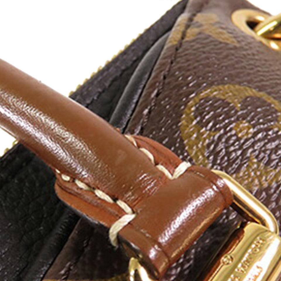 Brown Louis Vuitton Monogram Pallas BB Satchel
