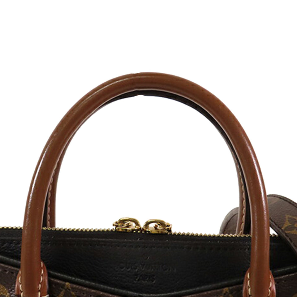 Brown Louis Vuitton Monogram Pallas BB Satchel