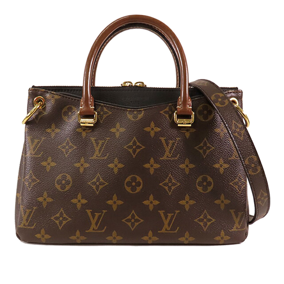 Brown Louis Vuitton Monogram Pallas BB Satchel