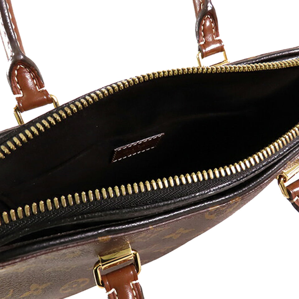 Brown Louis Vuitton Monogram Pallas BB Satchel